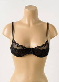 Soutien-gorge haut soutien-gorge balconnet haut soutien-gorge balconnet noir RCRESCENTINI BY COTTON BLUB femme
