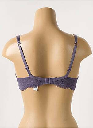 Soutien-gorge broderie haut soutien-gorge emboitant violet LISE CHARMEL femme