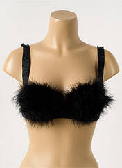 Soutien-gorge noir NUITS DE SATIN pour femme seconde vue