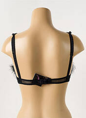 Soutien-gorge noir NUITS DE SATIN pour femme seconde vue