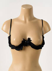 Soutien-gorge noir RCRESCENTINI BY COTTON BLUB pour femme seconde vue