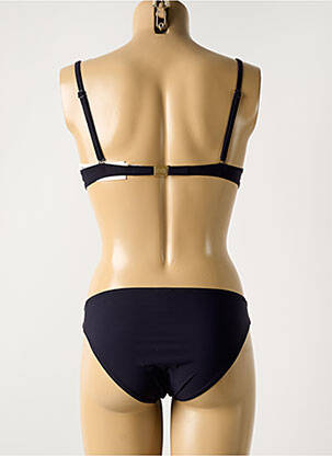 Maillot de bain 2 pièces stretch haut soutien-gorge moulé bleu MARYAN MEHLHORN femme