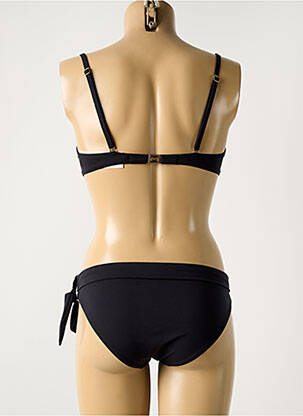 Maillot de bain 2 pièces stretch haut soutien-gorge moulé noir MARYAN MEHLHORN femme
