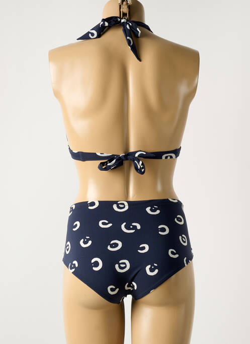 Maillot de bain 2 pièces bleu MARYAN MEHLHORN pour femme