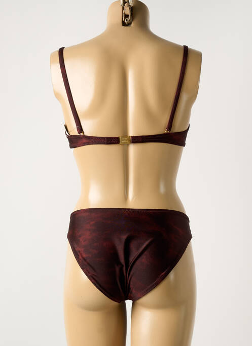 Maillot de bain 2 pièces marron MARYAN MEHLHORN femme