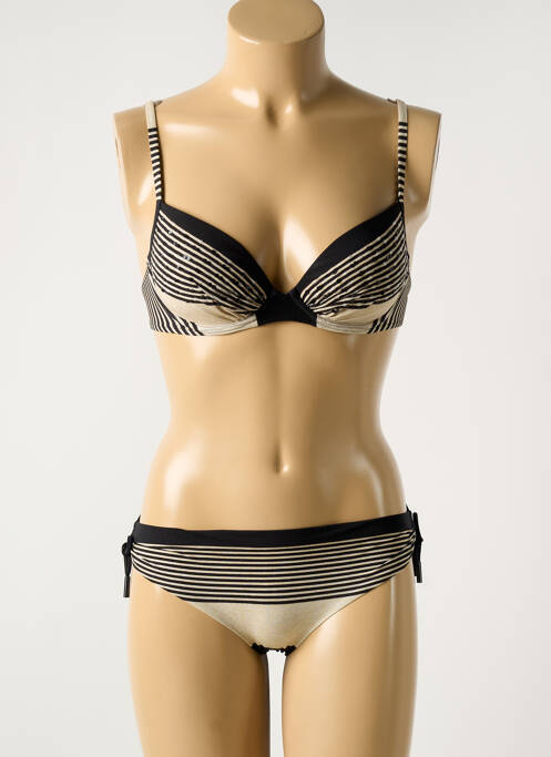 Maillot de bain 2 pièces noir MARYAN MEHLHORN pour femme