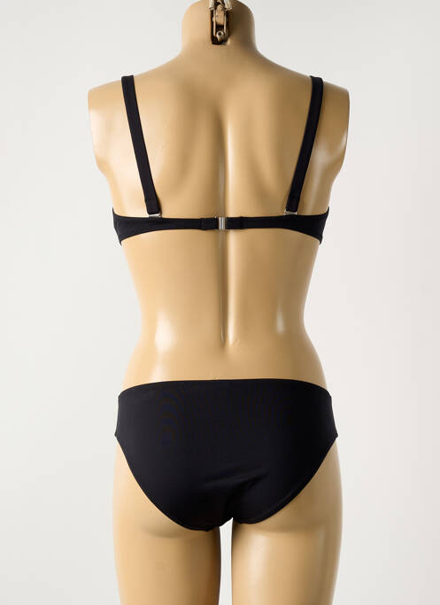 Maillot de bain 2 pièces stretch haut triangles noir FERAUD femme