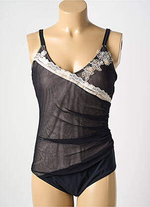 Maillot de bain 1 pièce noir RACHEL PAPPO pour femme