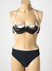 Maillot de bain 2 pièces noir RACHEL PAPPO pour femme seconde vue