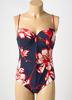 Maillot de bain 1 pièce haut bandeau haut bandeau bleu MARYAN MEHLHORN femme