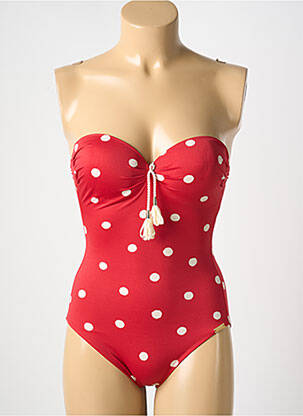 Maillot de bain 1 pièce haut bandeau haut bandeau rouge MARYAN MEHLHORN femme