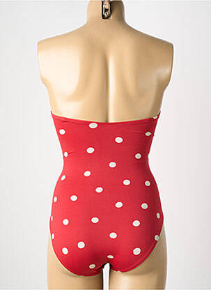 Maillot de bain 1 pièce haut bandeau haut bandeau rouge MARYAN MEHLHORN femme