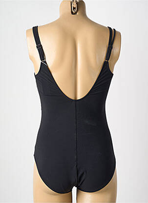 Maillot de bain 1 pièce stretch noir MARYAN MEHLHORN femme
