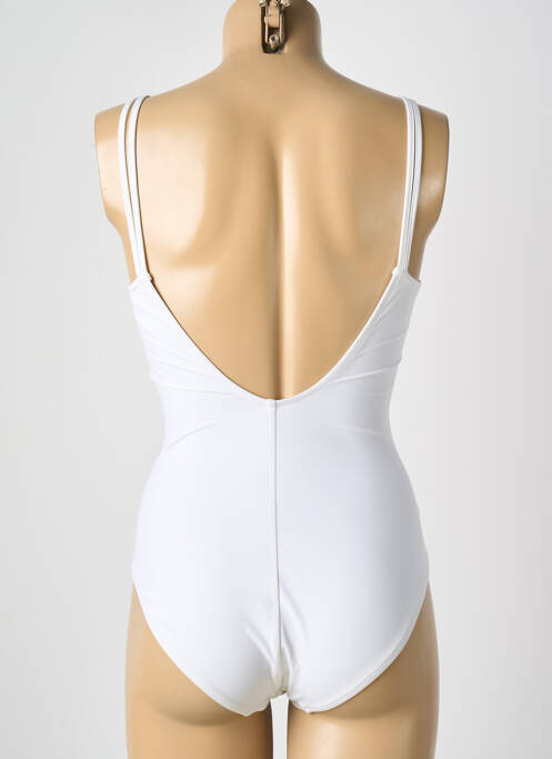 Maillot de bain 1 pièce blanc MARYAN MEHLHORN pour femme