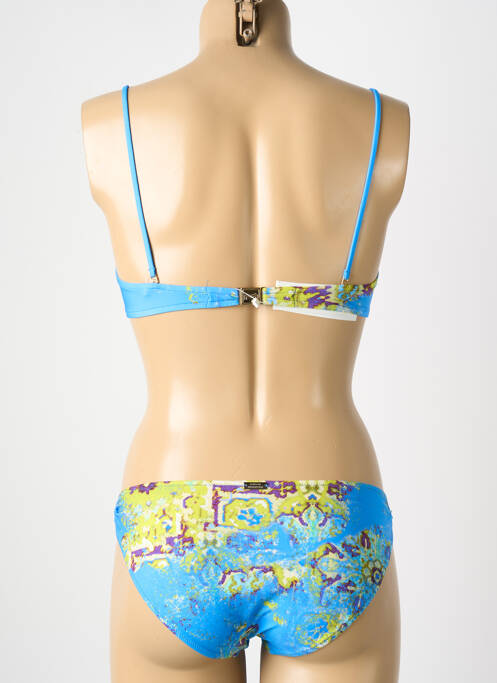 Maillot de bain 2 pièces bleu MARYAN MEHLHORN pour femme