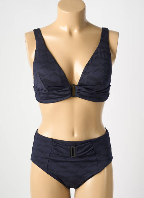 Maillot de bain 2 pièces bleu MARYAN MEHLHORN pour femme