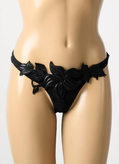 Bas de maillot de bain noir RAVAGE pour femme
