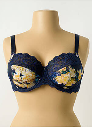 Soutien-gorge légère et transparente haut soutien-gorge emboitant bleu FANTASIE femme