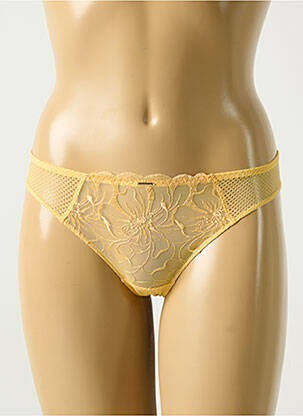 Culotte jaune CHANTELLE pour femme