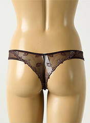 Tanga marron CHANTELLE pour femme seconde vue