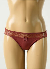 Tanga marron CHANTELLE pour femme seconde vue
