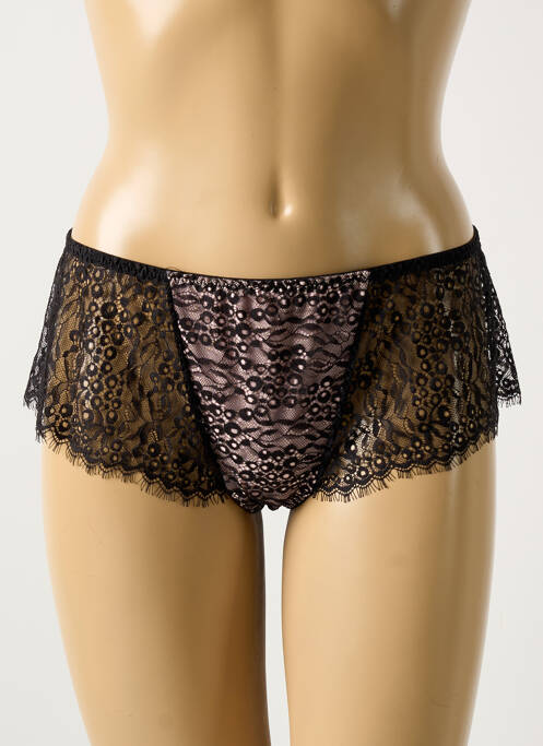 Shorty noir PIEGE pour femme