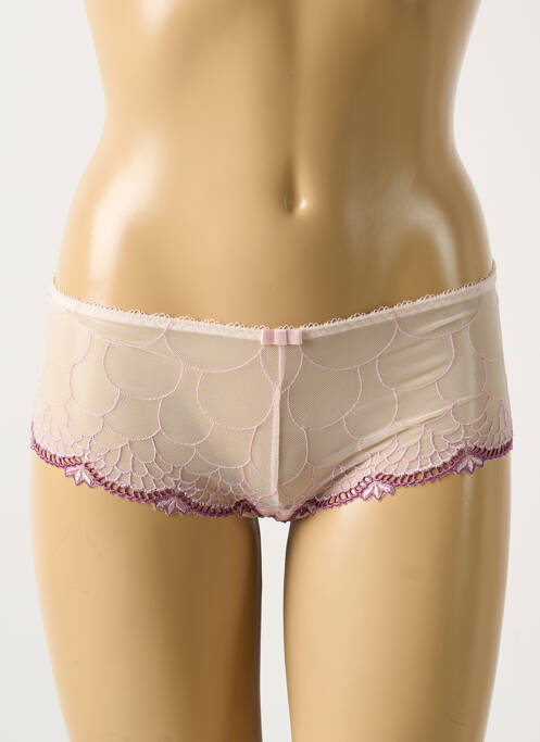 Shorty rose CHANTELLE pour femme
