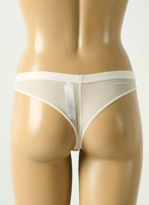 Tanga beige PASSIONATA pour femme