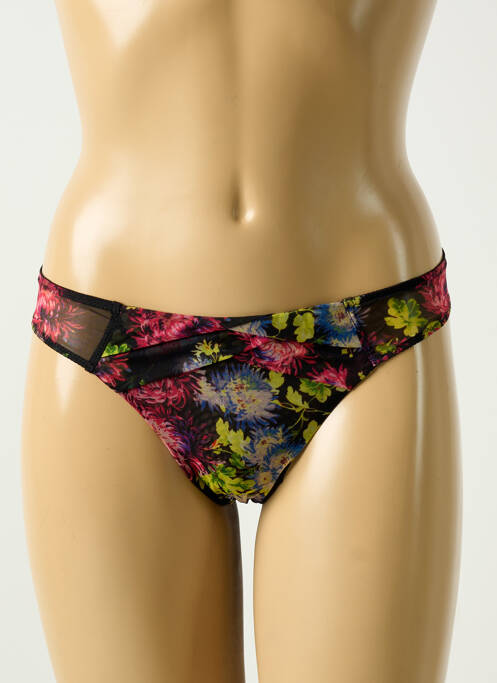 Tanga noir CHANTAL THOMASS pour femme
