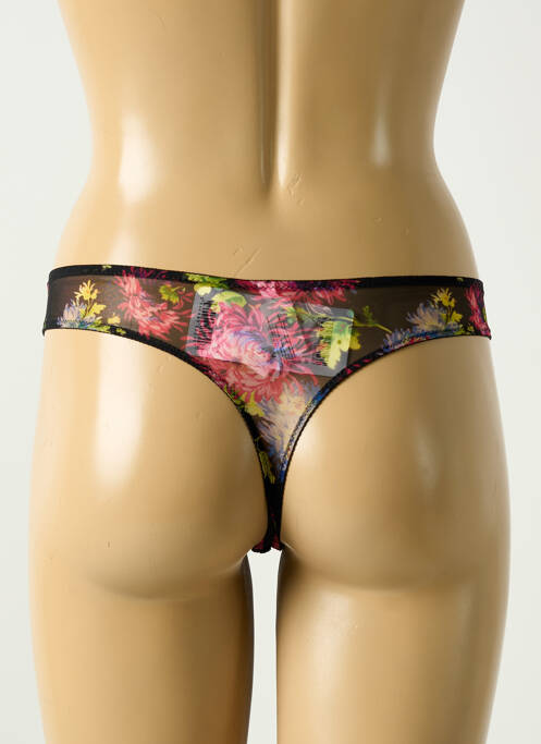 Tanga noir CHANTAL THOMASS pour femme