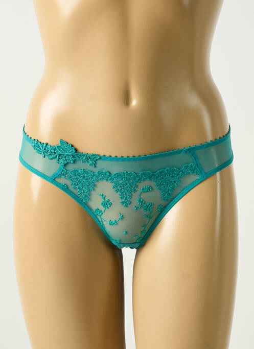 Tanga vert PASSIONATA pour femme