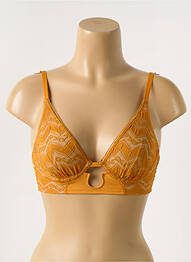 Soutien-gorge bretelle multi position haut soutien-gorge emboitant jaune CHANTAL THOMASS femme