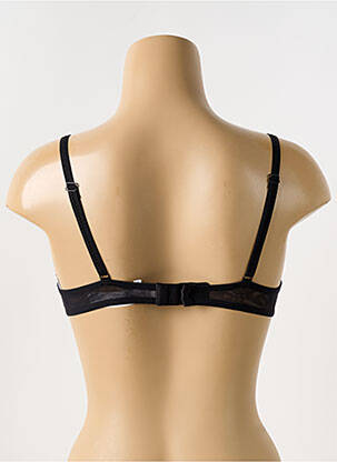 Soutien-gorge effet matière satinée haut soutien-gorge emboitant noir CHANTELLE femme