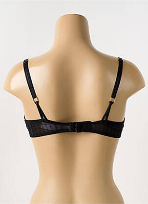 Soutien-gorge effet matière satinée haut soutien-gorge emboitant noir CHANTELLE femme