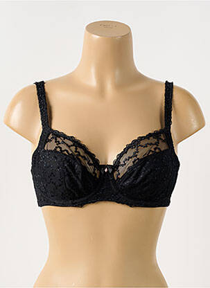 Soutien-gorge légère et transparente haut soutien-gorge emboitant noir FANTASIE femme
