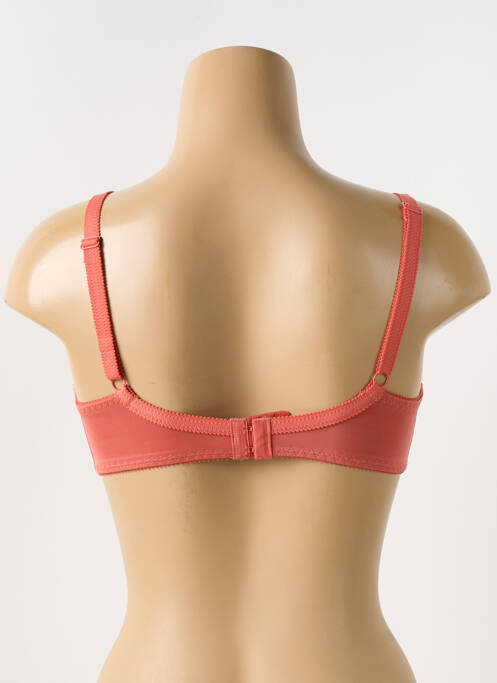 Soutien-gorge légère et transparente haut soutien-gorge emboitant orange PIEGE femme