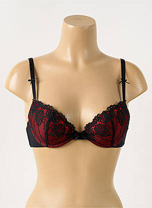 Soutien-gorge haut soutien-gorge push-up haut soutien-gorge push-up noir PIEGE femme