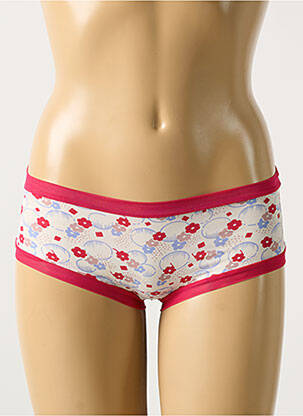 Shorty rouge HUIT pour femme