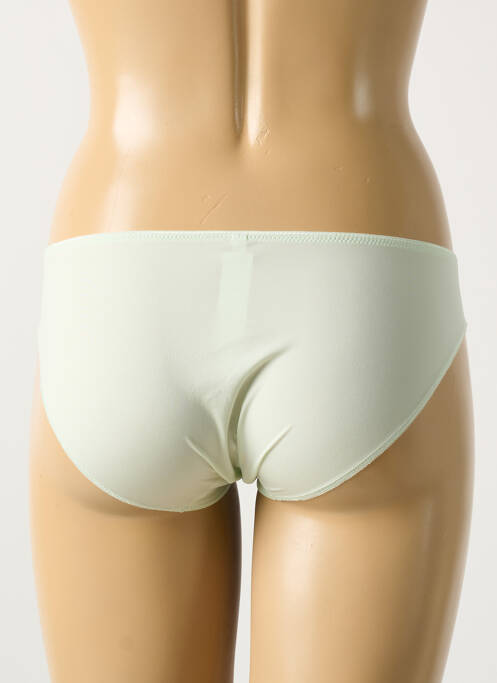 Culotte tissage satiné vert CHANTELLE femme