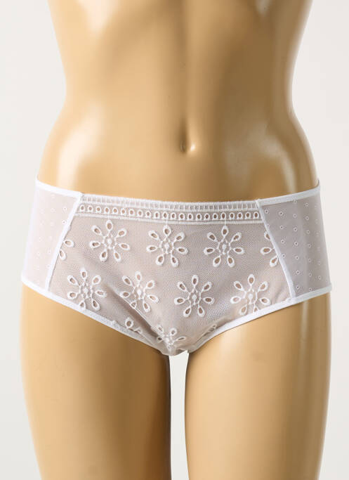 Shorty blanc PASSIONATA pour femme