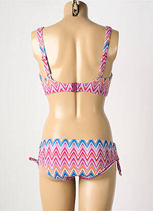 Maillot de bain 2 pièces stretch rose SUNMARIN femme