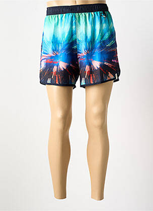 Short de bain tissage popeline bleu WAVEBREAKER homme