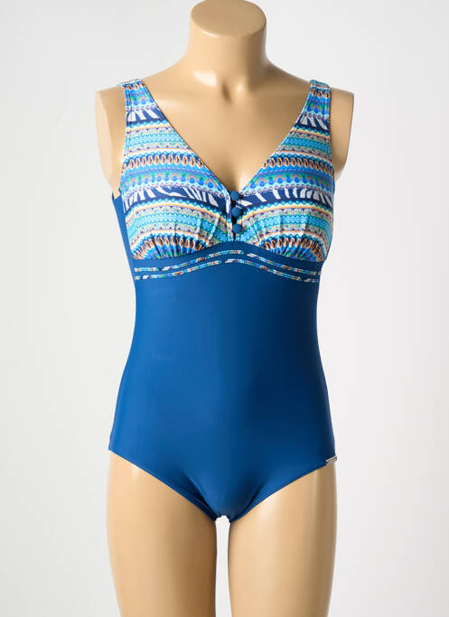 Maillot de bain 1 pièce bleu SUNMARIN pour femme