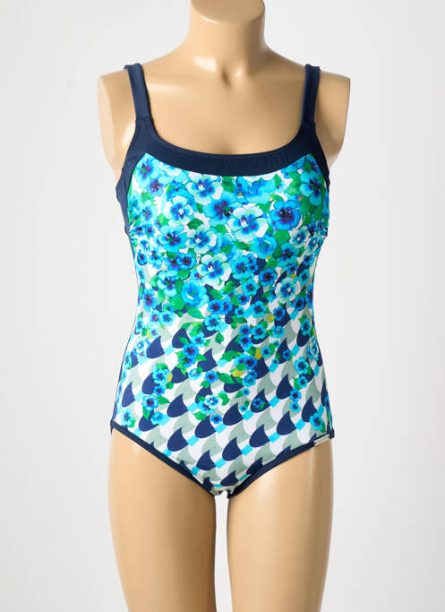 Maillot de bain 1 pièce bleu SUNMARIN pour femme