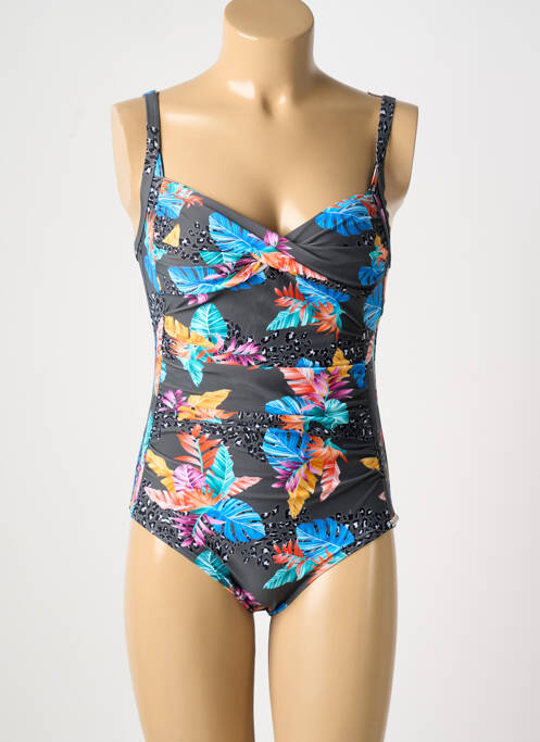 Maillot de bain 1 pièce gris SUNMARIN pour femme