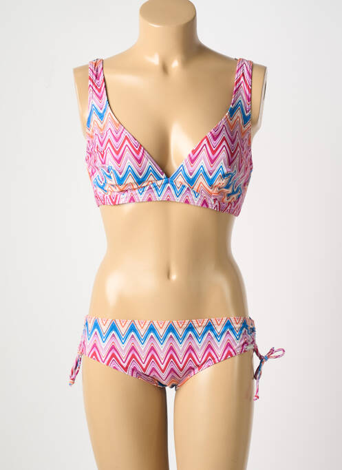 Maillot de bain 2 pièces rose SUNMARIN pour femme