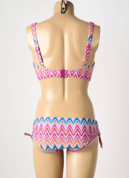 Maillot de bain 2 pièces rose SUNMARIN pour femme