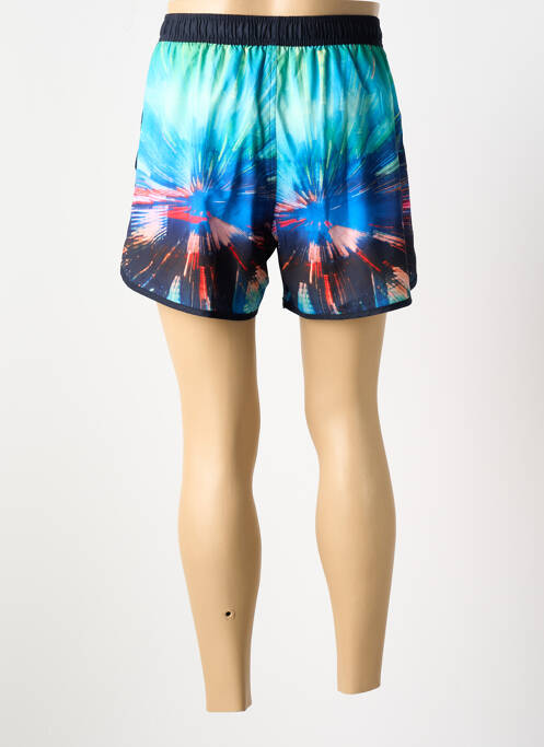 Short de bain tissage popeline bleu WAVEBREAKER homme
