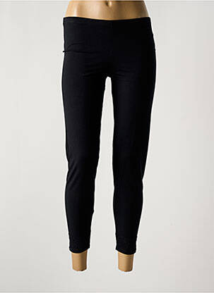 Legging taille élastique noir COTTON CLUB femme