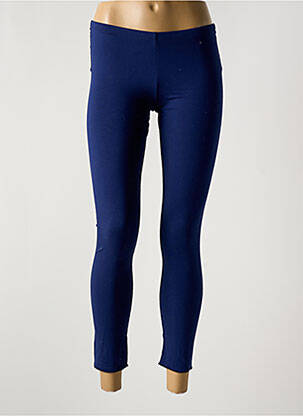 Legging taille élastique bleu COTTON CLUB femme